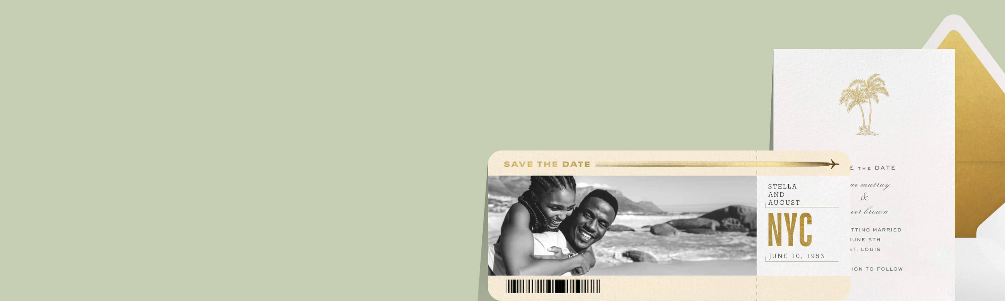 Save the dates for destination weddings