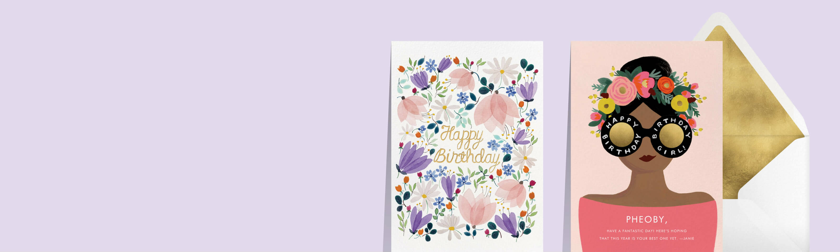 Birthday cards