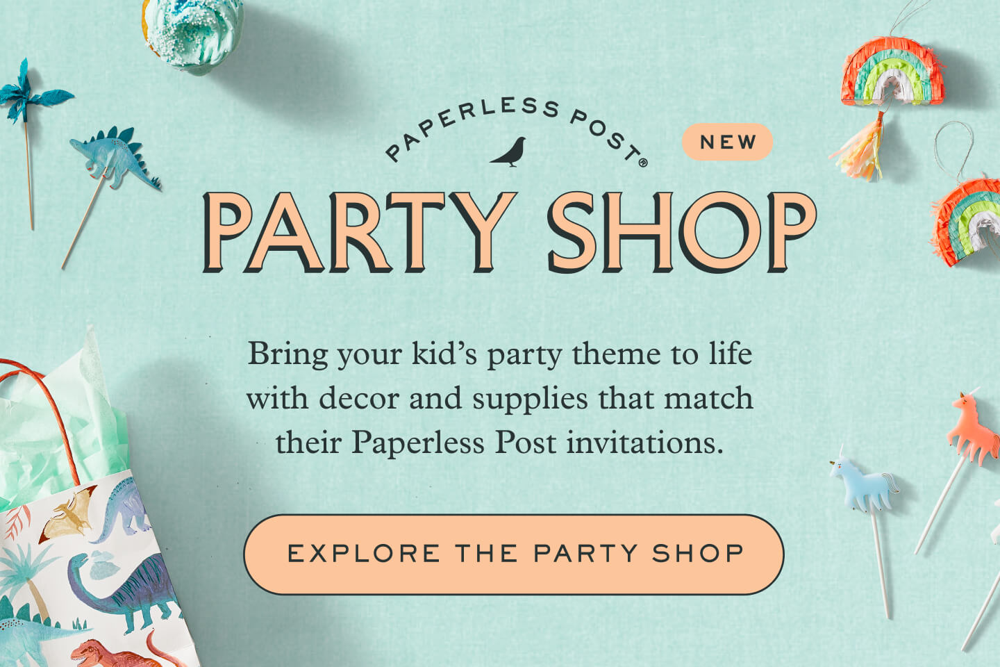 Paperless Post Party Shop - Browse Party Must Haves